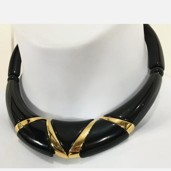 Vintage 80s Couture Napier Collar Necklace - Picture 6 of 8